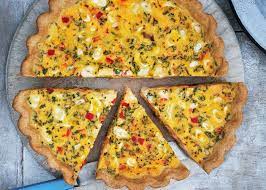 Spicy Salmon Quiche Recipe