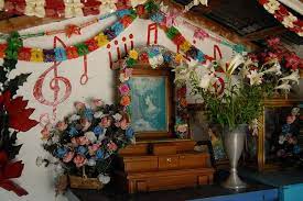 Tlahuitoltepec Shrine Oaxaca Santa Cecilia Patron Saint Of Music Oaxaca