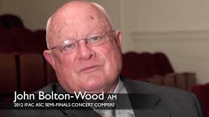2012: Anthony Legge, Adjudicator. Semi-Finals Concert interview.