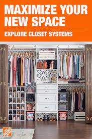 Build The Closet Of Your Dreams With The Home Depot S Shelving And Organizers Closet Renovation Bedroom Closet Design Dream Closet Room