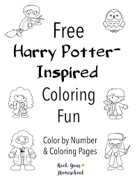 Favorites, color online and print these harry potter and hedwig 1 for free. Free Harry Potter Inspired Coloring Fun Rock Your Homeschool