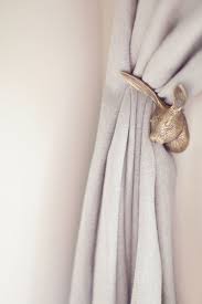 Source Small Details Like This Bunny Curtain Hook Really Make The Difference In Creating An Extra Special Nurser Spearmint Baby Boy Nursery Baby Boy Nurseries