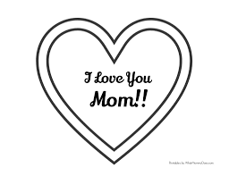 Welcome to the printable coloring pages section of whatmommydoes! Free Printable I Love You Mom Coloring Pages What Mommy Does