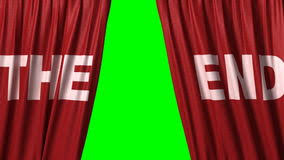 Red Curtain with Title Stock Footage ...