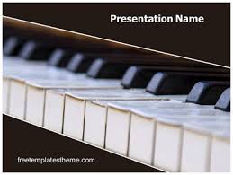Free Piano Powerpoint Template Piano Music Learn Piano Free Piano