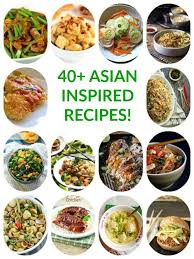 40 healthy asian inspired recipes