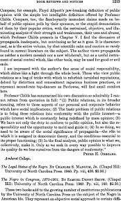 Who's who among students in american universities and colleges, also known as who's who among students, is a national college student recognition program in the united states of america. The Legal Status Of The Negro By Charles S Mangumjr Chapel Hill University Of North Carolina Press 1940 Pp Viii 436 5 00 The Negro In Congress 1870 1901 By Samuel Denny Smith