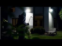 Led Flood Light For Outdoor Security From Steinel Germany Diy Home Security Home Safety Home Security Tips