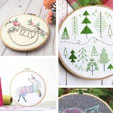 It's great news for anyone interested in beginning their own embroidery. 20 Beginner Embroidery Patterns Cutesy Crafts