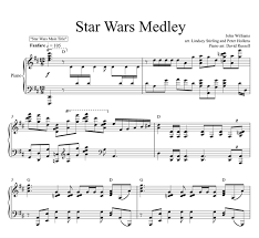 Just follow the music listen to the demonstration tracks to hear. Piano Star Wars Medley Lindsey Stirling Sheet Music