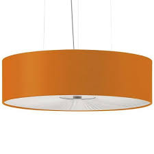 Shallow Drum Pendant Light Modern Glass Diffuser Black 15 7 Susuohome Com