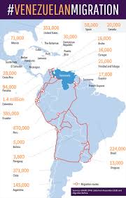 Neighbouring colombia has received around 1.7m migrants colvenz helps venezuelan migrants who arrive penniless to integrate and access jobs, legal services and food. Venezuelan Migration The 4 500 Kilometer Gap Between Desperation And Opportunity