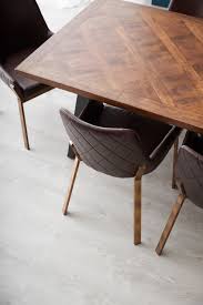 Paige Parquetry Our New Paige Dining Table Has A Unique Parquetry Tabletop That S Perfect For Adding Warm 6 Seater Dining Table Dining Table Wood Dining Table