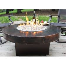 Learn About The Oriflamme Difference In This Short Video The Award Winning Hammered Copper Fire Pit Tabl Copper Fire Pit Gas Fire Pit Table Outdoor Fire Table