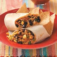 Corn Rice Bean Burritos Recipe Recipes Bean Burritos Recipe Food