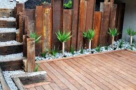 Designing a vista that you can enjoy just a step from your property is top of the garden ideas wish list. 5 Simple Landscaping Ideas For Australian Backyards Easy Landscaping Garden Fence Art Australian Garden
