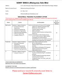 Format contoh surat resume latihan industri yang baik dan benar 2019. Good Day Mr Latihan Industri Universiti Malaysia Pahang Facebook