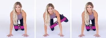 While holding onto a stable surface, stand on one leg and bend the other hip and knee slightly. Fire Hydrant Workout With Band Cheap Online