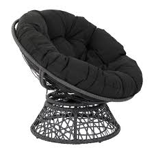 The outdoor papasan chairs list is uniquely designed fits well with the cushion. Osp Designs Papasan Fabric Lounge Chair 1 Place Black Bf25292 Bk Rona