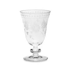 618, but collectors still refer to it by the more colorful moniker pineapple & floral. Vintage Etched Water Goblets Williams Sonoma