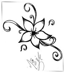 Flores para dibujar a lapiz. Flores Para Dibujar Con Lapiz