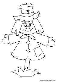 Omalovanka Strasacek Spaventapasseri Disegni Da Colorare Per Bambini Attivita Di Halloween