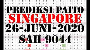 Prediksi Sgp Hari Ini 26 Juni 2020 Paito Sgp Bosque Youtube