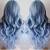 Deep Blue Blue Hair Color Ideas