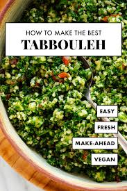 Best Tabbouleh Recipe Cookie And Kate Recipe Tabbouleh Recipe Tabbouleh Salad Tabbouleh