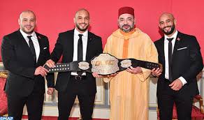 Ottman azaitar (born february 20, 1990) is a german mixed martial artist who currently competes in the lightweight division of the ultimate fighting championship. Hm The King Receives In Rabat Azaitar Brothers Mma World Champions Mapnews