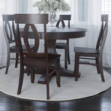 P purlove 5 piece dining set wood kitchen table set round dining table set, marble table and 4 chairs setfor more information. Canadel Core Custom Dining Trn4848 Bas 4xcnn0010 Customizable 5 Piece Round Dining Table Set Furniture And Appliancemart Dining 5 Piece Sets