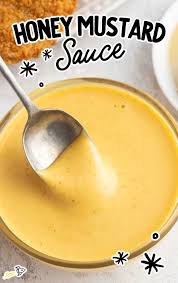 5 Minute Honey Mustard Sauce Recipe - Pinch Of Yum