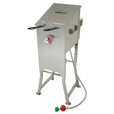 This double fryer propane has a huge aluminum pan. Bayou Classic Stainless Steel 4 Gallon Outdoor Stainless Steel Propane Deep Fryer 13545394 Greatofferstock Com Shopping The Best Prices On Bayou Classic Gas Grills