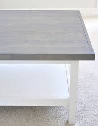 Weathered Gray Coffee Table Centsational Style Grey Stained Wood Stained Table Gray Stained Wood