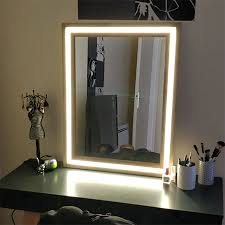 All of the lighting was wired by a licensed. How To Make A Vanity Or Bathroom Mirror With Strip Lights