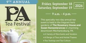 Pennsylvania Tea Festival 2026