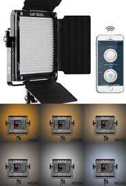 Gvm 560 Led Video Light With App Control Video Lighting App Control Iphone Accessories Gadgets