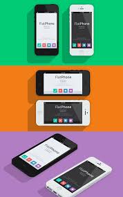 Iphone 5 Psd Flat Design Mockup Psd Mock Up Templates Pixeden Graphic Design Freebies Photoshop Design Mockup Design