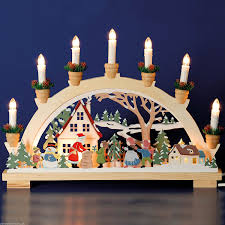Wooden Christmas Village Scenes Christmas Villages