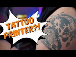 Check spelling or type a new query. Temporary Tattoo Printer And The Best Gadgets From Ces 2020 Youtube
