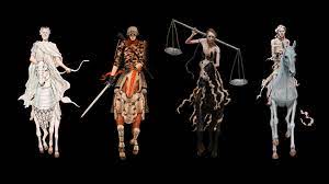 Superhumans of great power chosen by apocalypse as his greatest followers. The Four Horsemen Of The Apocalypse