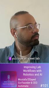 Next-Gen Lab Automation is here! 🚀, Tune in to the latest AWS Health  Innovation Podcast, where Mostafa ElSayed, Co-founder & CEO of  @automata.tech talks about how the LINQ platform is revolutionizing ...