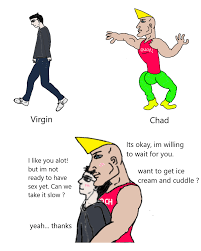 Thanks, I hate Virgin vs. Chad rule 34 : rTIHI