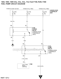 1984 ford f 150 wiring diagram alternator and and plugins. Fuel Pump Wiring Diagram 1993 1995 F150 F250 F350