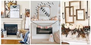 Here is the lushome collection of striking and distinct fireplace decorating ideas. Halloween Mantel Ideas Life On Summerhill