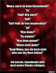 Mama Warst Du Beim Elternabend Elternabend Eltern Mama