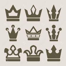 Crown chakra with full chakra back on white crewneck burnout $ 49.00. Vector Set Of Crown Shapes On Beige Background Royalty Free Cliparts Vectors And Stock Illustration Image 61844820