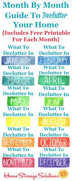 Maybe you would like to learn more about one of these? Declutter Your Home In 15 Minutes A Day Monthly Calendars