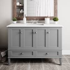 25 to 29 inch (12). Shop For Wyndenhall Windham 48 Inch Contemporary Bath Vanity With White Engineered Quartz Marble Top Get Free Delivery On Everything At Overstock Your Online Furniture Outlet Store Get 5 In Rewards With Club O 6771709