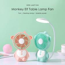 Concrete table lamp b22 push bar. Buy New 2019 Monkey Elf Table Lamp Fan Is Also Mobile Power At Affordable Prices Price 16 Usd Free Shipping Real Reviews With Photos Joom